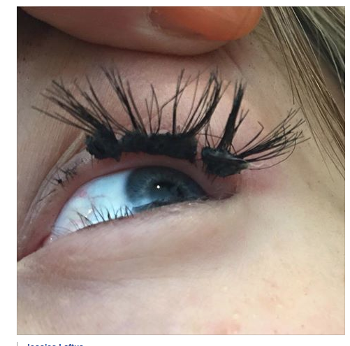False online lash extensions