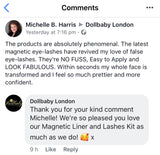 Magnetic Eyeliner & Lashes Kit (As Seen on ITV 'This Morning' and in Cosmopolitan) Dollbaby London Dollbaby London Eyelashes