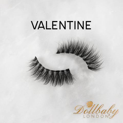 valentine lashes from the Magnetic Eyeliner & Lashes Kit (As Seen on ITV 'This Morning' and in Cosmopolitan) Dollbaby London Dollbaby London Eyelashes