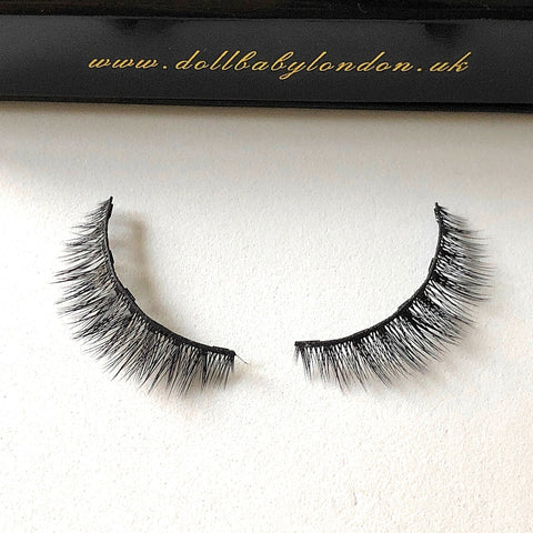 'Milan' Magnetic Eyelashes Light & Natural Dollbaby London Dollbaby London Eyelashes