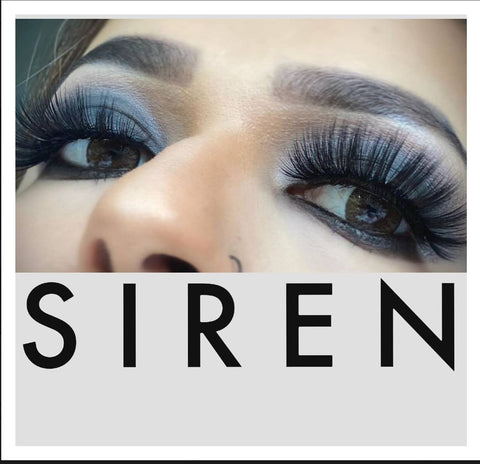 'Siren' Platinum Dramatic Faux Mink Eyelashes Dollbaby London Dollbaby London False Eyelashes
